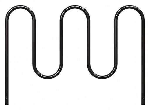 Bike Rack Black Color 7 Cap. 64 W