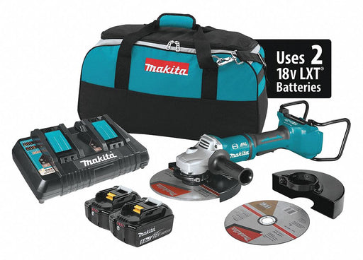 Angle Grinder Kit Makita 36V 9 Wheel