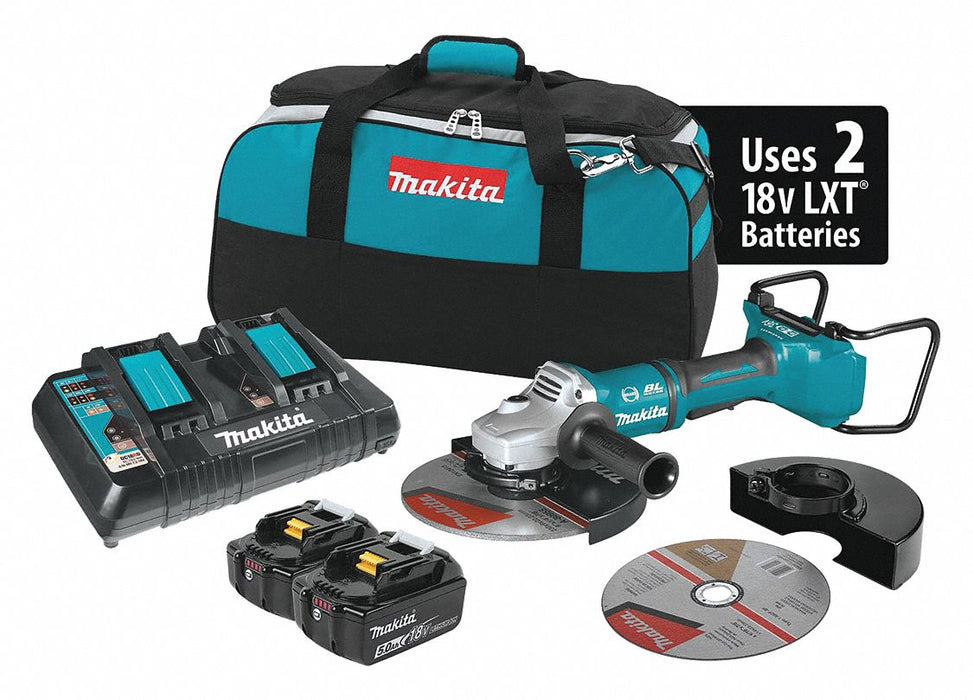 Angle Grinder Kit Makita 36V 9 Wheel
