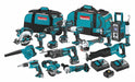 Cordless Combination Kit 15 Tools 18V DC