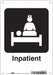 Safety Sign 10 in x 7 in Polyethylene