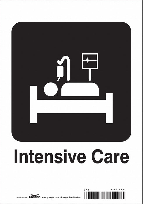 Safety Sign 10 in x 7 in Vinyl