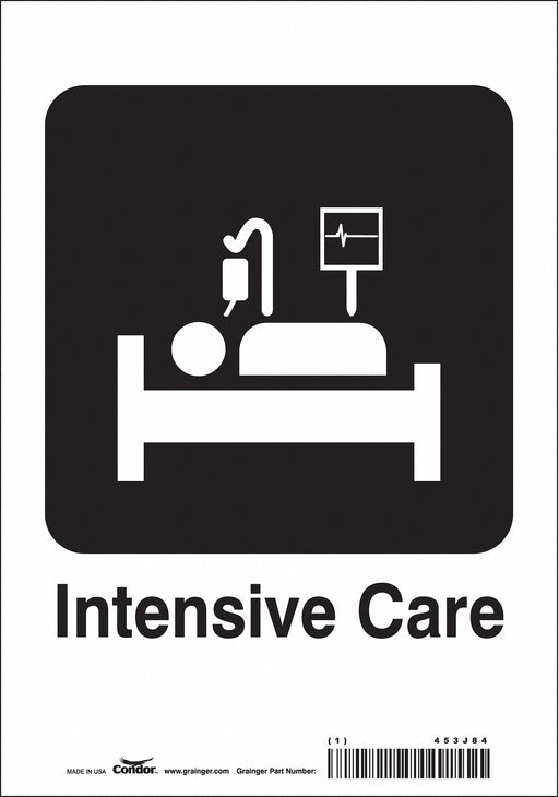 Safety Sign 10 in x 7 in Vinyl