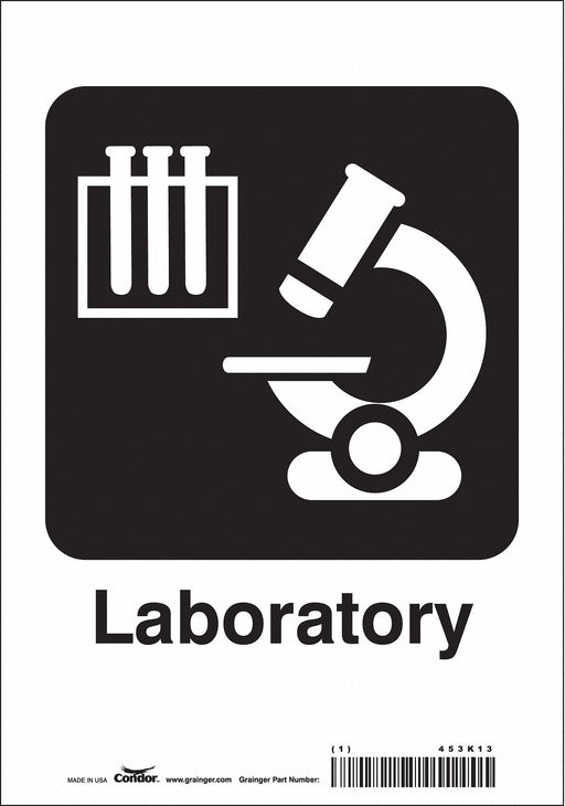 J9730 Safety Sign 10 in x 7 in Vinyl
