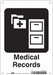 Safety Sign 10 in x 7 in Aluminum