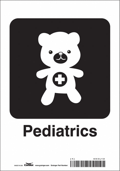 Safety Sign 10 in x 7 in Vinyl