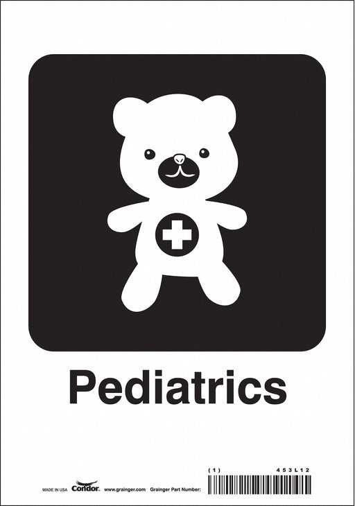 Safety Sign 10 in x 7 in Vinyl