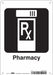 Safety Sign 10 in x 7 in Polyethylene