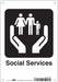 Safety Sign 10 in x 7 in Polyethylene