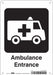 Safety Sign 10 in x 7 in Aluminum