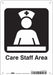 Safety Sign 10 in x 7 in Polyethylene