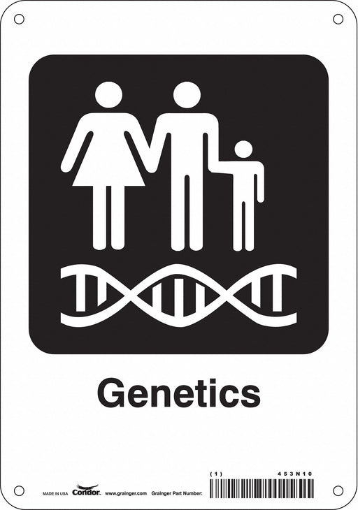 Safety Sign 10 in x 7 in Vinyl