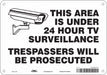 Safety Sign 7 in x 10 in Polyethylene