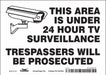 Safety Sign 5 in x 7 in Vinyl