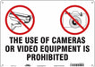 Safety Sign 10 in x 14 in Polyethylene