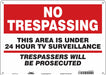 Safety Sign 10 inx14 in Aluminum