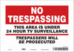 Safety Sign 7 inx10 in Vinyl