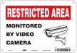 Safety Sign 7 in x 10 in Aluminum
