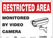 Safety Sign 10 in x 14 in Aluminum