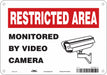 Safety Sign 7 in x 10 in Polyethylene