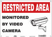 Safety Sign 10 in x 14 in Polyethylene
