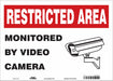 Safety Sign 10 in x 14 in Vinyl