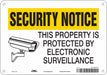 Safety Sign 7 in x 10 in Aluminum