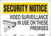 Safety Sign 10 in x 14 in Aluminum