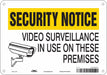 Safety Sign 7 in x 10 in Polyethylene