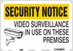 Safety Sign 10 in x 14 in Polyethylene