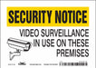 Safety Sign 5 in x 7 in Vinyl