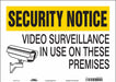 Safety Sign 10 in x 14 in Vinyl