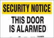 Safety Sign 14 in x 20 in Vinyl