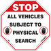 Safety Sign 24 inx24 in Polyethylene