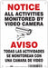 Safety Sign 10 in x 7 in Aluminum