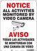 Safety Sign 14 in x 10 in Polyethylene