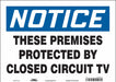 Safety Sign 10 in x 14 in Vinyl