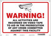 Safety Sign 10 in x 14 in Polyethylene