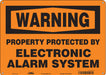 Safety Sign 10 in x 14 in Polyethylene