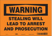 Safety Sign 7 in x 10 in Vinyl