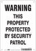 Safety Sign 10 in x 7 in Aluminum