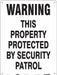 Safety Sign 24 in x 18 in Aluminum