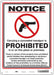 Safety Sign 14 in x 10 in Aluminum