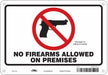 Safety Sign 7 in x 10 in Aluminum