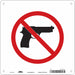 Safety Sign 10 in x 10 in Aluminum