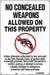 Safety Sign 18 in x 12 in Aluminum