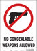 Safety Sign 14 in x 10 in Vinyl