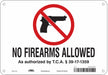 Safety Sign 7 in x 10 in Polyethylene