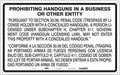 Safety Sign 30 in x 48 in Polyethylene
