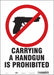 Safety Sign 14 in x 10 in Vinyl